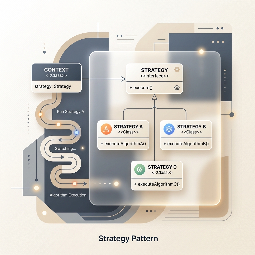 Strategy Design Pattern Architecture