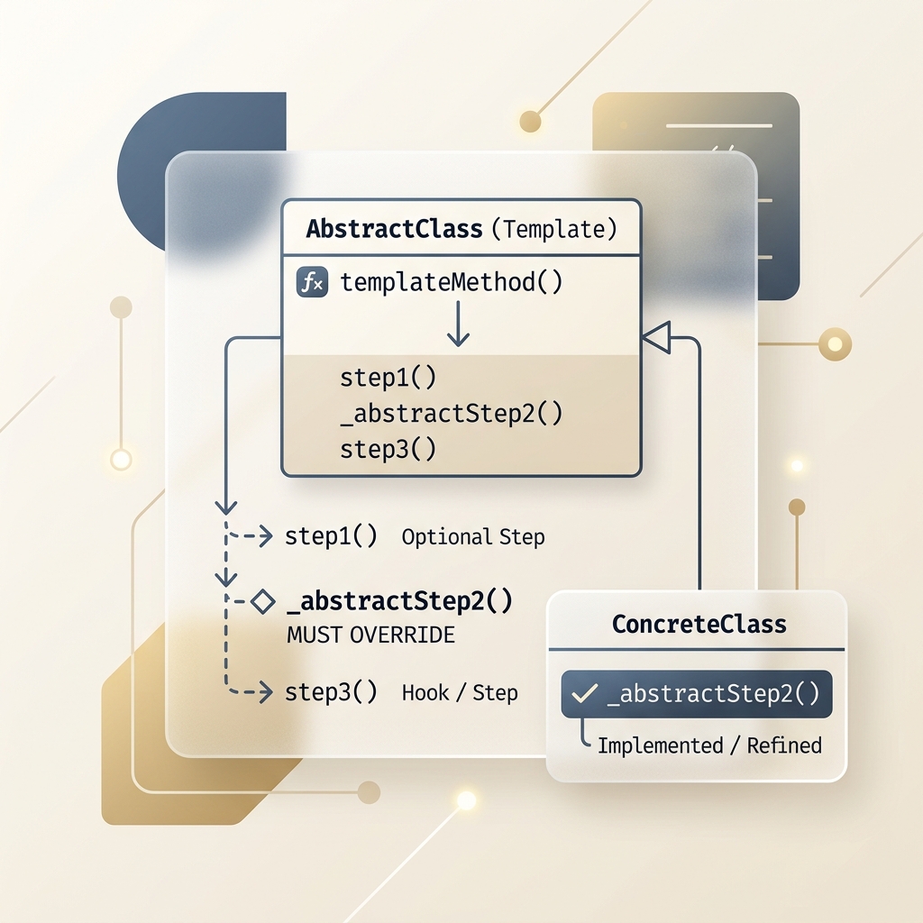 Template Method Design Pattern Architecture